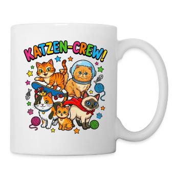 CatsCrew Skate Space - Mug - white - Right