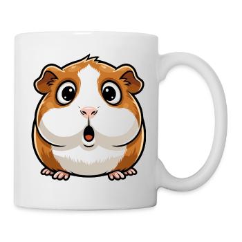 Surprise cochon d’Inde - Mug blanc - blanc - Droite