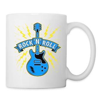 Rock 'N' Roll Guitar - Mug - white - Right