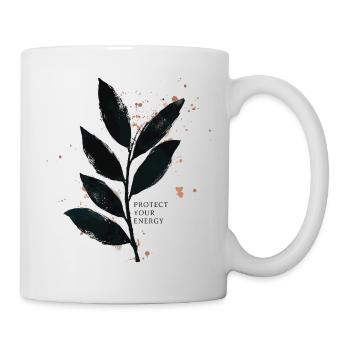 Protect Your Energy - Mindfulness Design - Mug - white - Right
