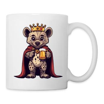 Hyena Beer King - Mug - white - Right