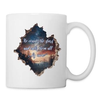 Bibelvers Christlich Religiös - Tasse - Weiß - Rechts
