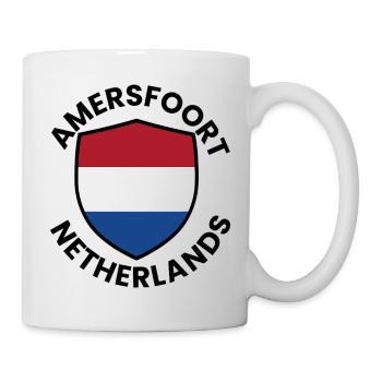 Bouclier d’Amersfoort, Pays-Bas - Mug blanc - blanc - Droite