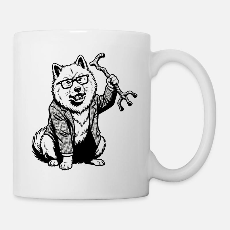 Eurasier | Grumpy - Tasse - Weiß