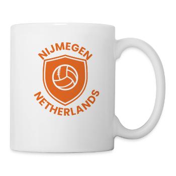 Nijmegen Volleyball Shield - Mug - white - Right