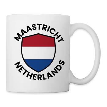 Maastricht Shield Netherlands Flag - Mug - white - Right