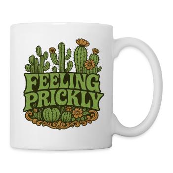 Cactus Pride: Feeling Prickly - Mug - white - Right