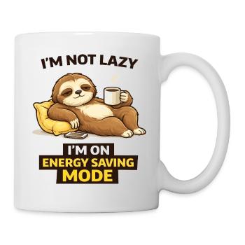 Sloth in Energy Saving Mode - Mug - white - Right