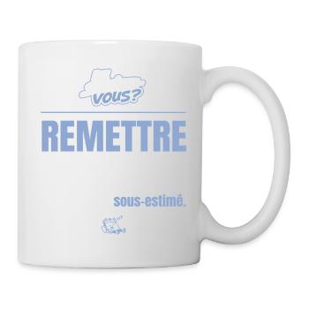 Remettre à demain est un talent sous-estimé - Mug blanc - blanc - Droite