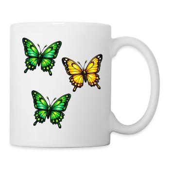 Butterflies Neon - Mug - white - Right