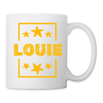 Geschenk für Louie - Tasse - Weiß - Rechts