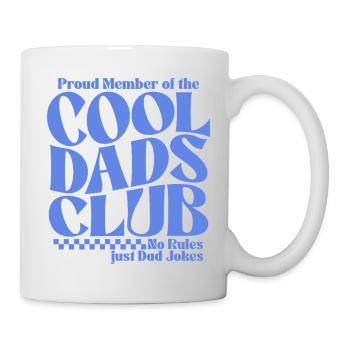 Papa Geschenk - Cooler Papa Vatertag Geschenkidee - Tasse - Weiß - Rechts