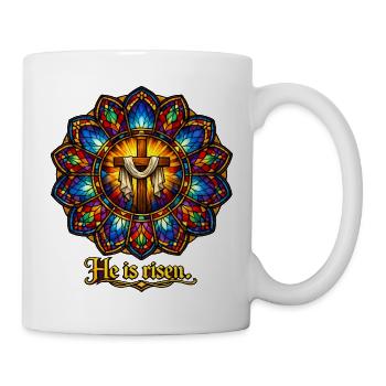 he is risen - Mug - white - Right