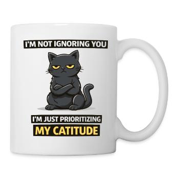 Catitude Priority: I'm Not Ignoring You - Mug - white - Right
