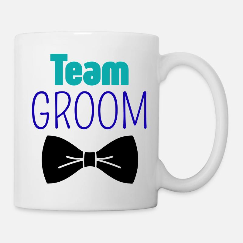 TeamGroom - Mug blanc - blanc