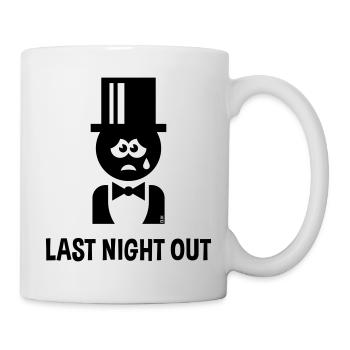 Bräutigam – Last Night Out (JGA / Polterabend / B) - Mug - white - Right