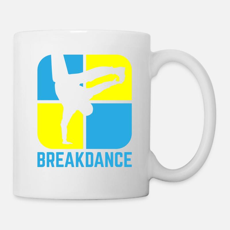 Breakdance - Mug blanc - blanc