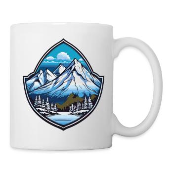 Mountains - Mug - white - Right