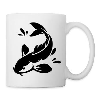 Koi - Tasse - Weiß - Rechts