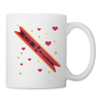 Mom of the Year Ribbon - Mug - white - Right