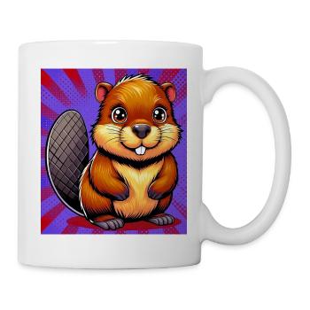 Bieber - Tasse - Weiß - Rechts