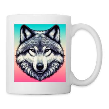 Wolf - Mug - white - Right