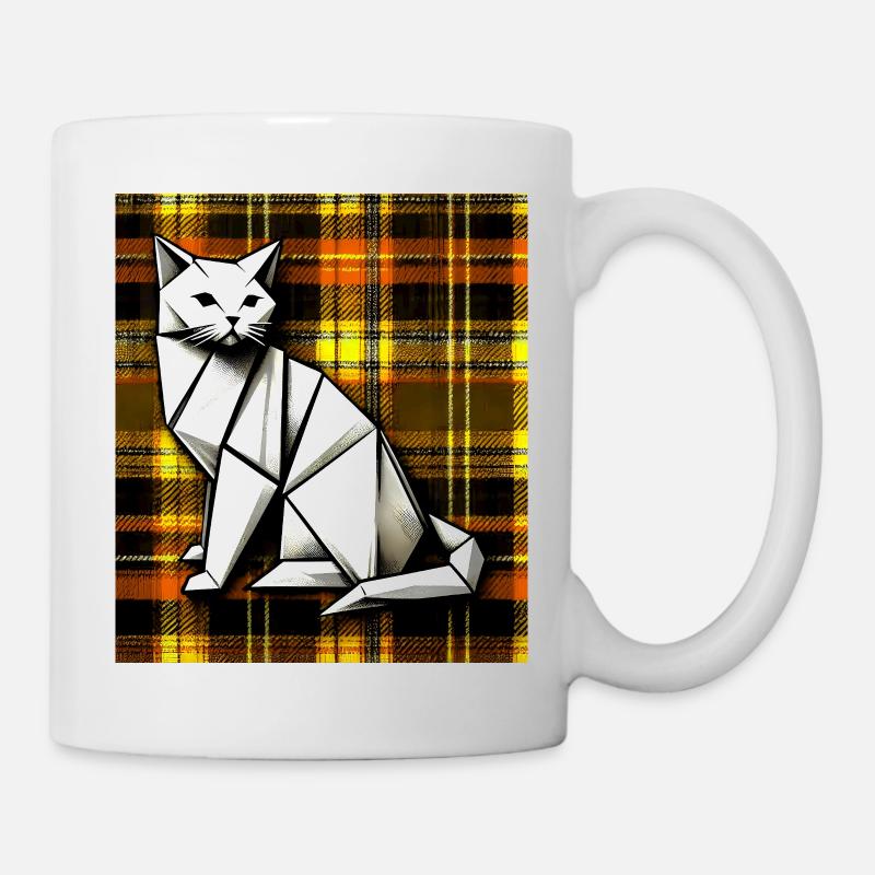 cat - Mug - white