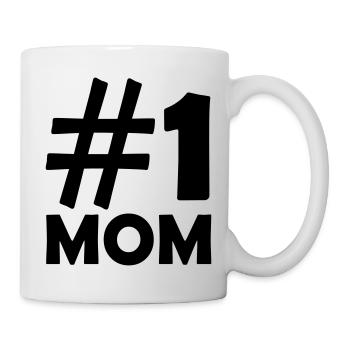 #1 Mom - Mug - white - Right