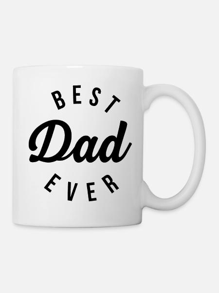 Papa Held 2026 Best Dad Ever - Kop/krus - hvid