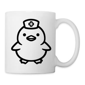 Krankenschwester - Tasse - Weiß - Rechts