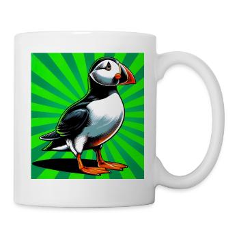 puffin - Mug - white - Right