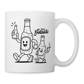 Best Friends Bierli and Bierli - Mug - white - Right