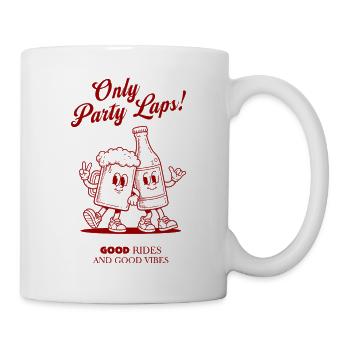 Only Parts Laps - Club Shirt Red - Mug - white - Right