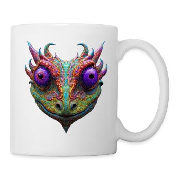Mystic Toad/Frog/Gecko/Lizzard/Alien - Mug - white - Right