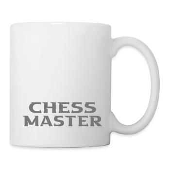 Schach - Tasse - Weiß - Rechts