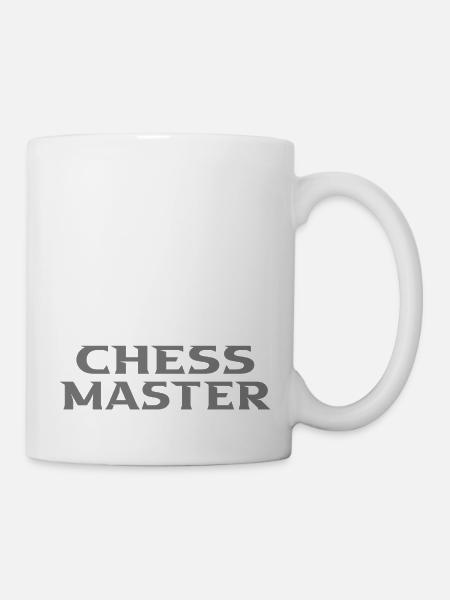 Schach - Tasse - Weiß