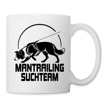Équipe de recherche de chasse de Border Collie Dogs Dog - Mug blanc - blanc - Droite