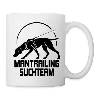 Deutsch Kurzhaar Mantrailing Suchteam Hunde Hund - Tasse - Weiß - Rechts
