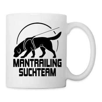 Labrador Mantrailing Suchteam Hunde Hund Wilsigns - Tasse - Weiß - Rechts