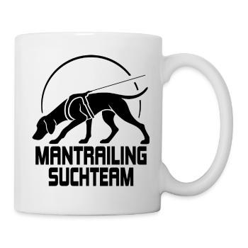 Équipe de recherche de Vissla Mantrailing Chien Wilsigns - Mug blanc - blanc - Droite