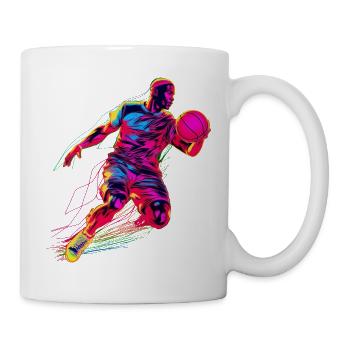 Basketball Steamwave - Mug - white - Right