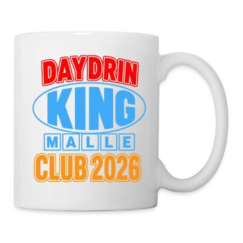 Malle 2026 Daydrin KING Malle Club 2026 - Tasse - Weiß - Rechts