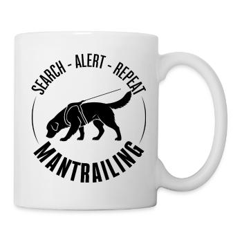 Golden Retriever Mantrailing Dog Sport Search Dogs - Mug - white - Right