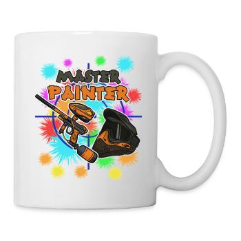 Master Painter Paintball Expert - Mug - white - Right