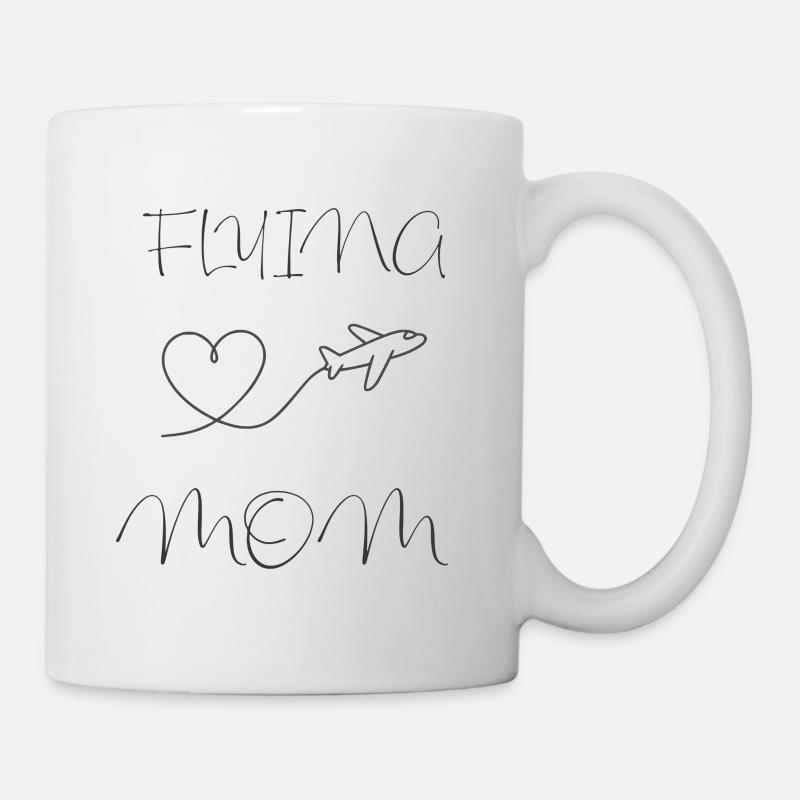 Flight Attendant Mom Gift - Mug - white