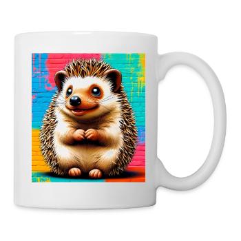 hedgehog - Mug - white - Right