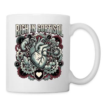 Rich In Cortisol - Mug - white - Right