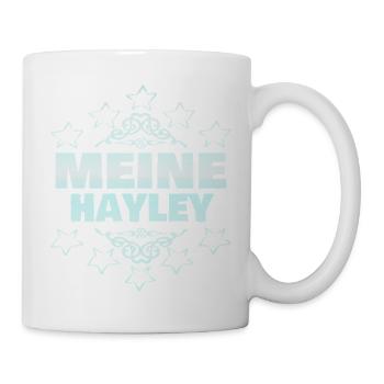 Hayley als Ehefrau - Tasse - Weiß - Rechts