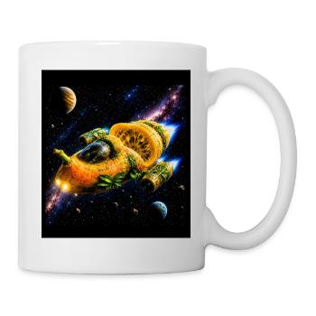 Citrus Spaceship Adventure - Mug - white - Right