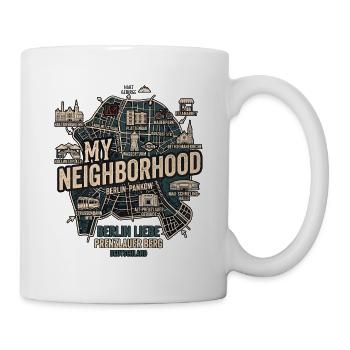Berlin Prenzlauer Berg - Tasse - Weiß - Rechts
